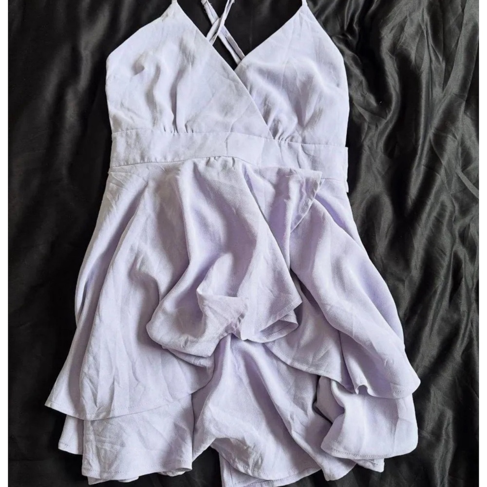 Purple Wrap Dress